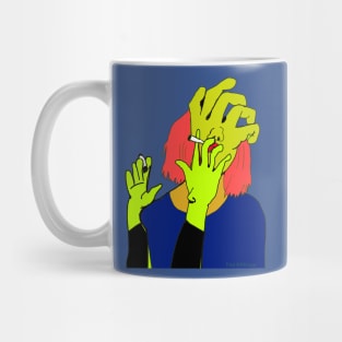 Smoking Hand Frame 08 Mug